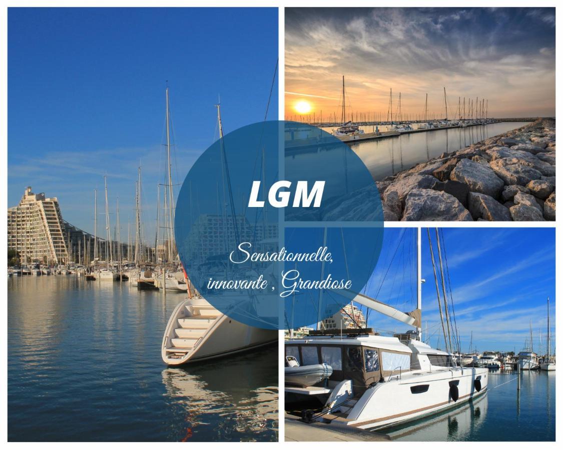 La Plage O Maeva - Vue Mer D'Exception - Parking Prive - Wifi - La Grande Motte Eksteriør bilde